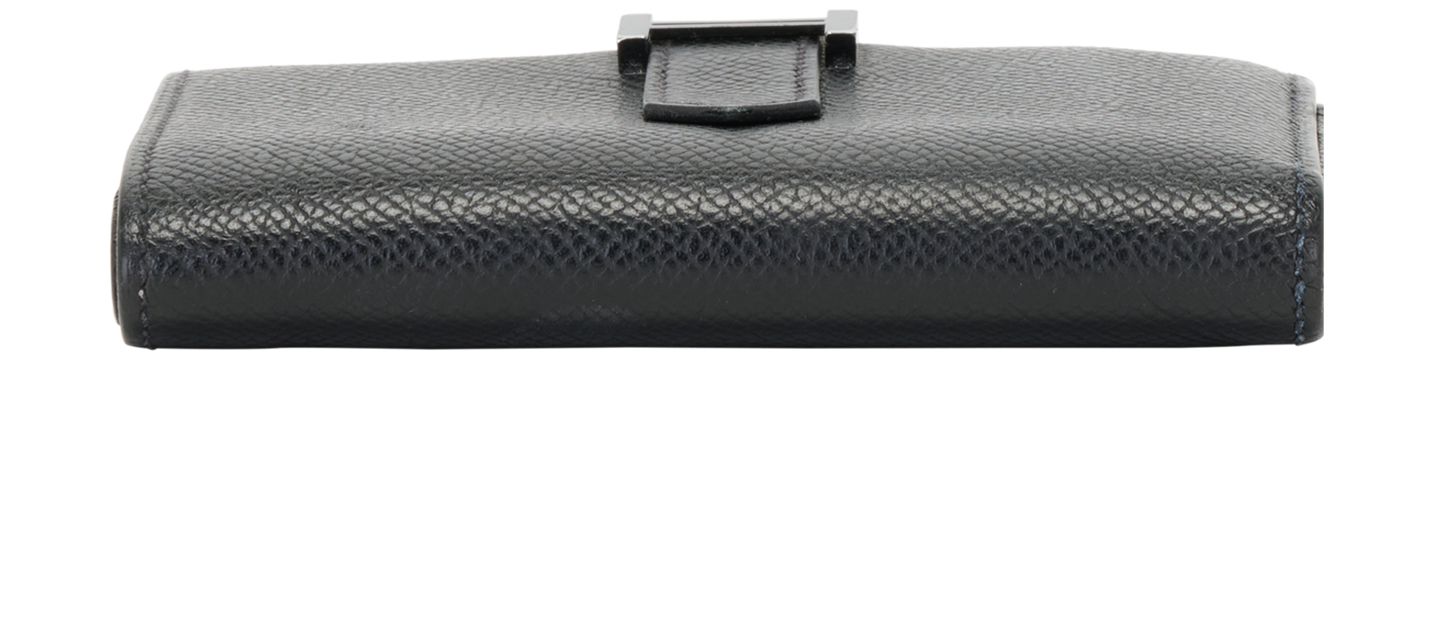 Hermes Bearn Compact Wallet, &pound;850, Accessories, Black, Leather, Top view